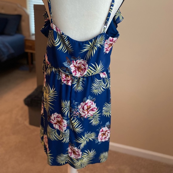 MIDI FLORAL PRINT DRESS - Picture 2 of 3